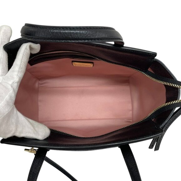 SALVATORE FERRAGAMO Black Shoulder Bag - Picture 7 of 13